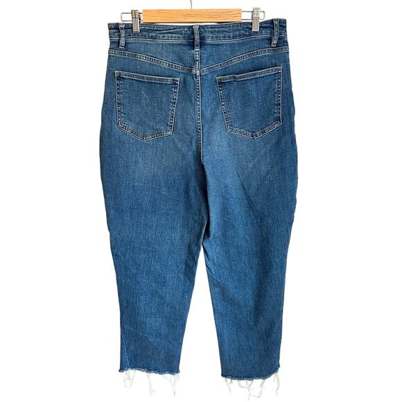 Free People Button Fly Straight leg Fray Style 6185-16515125 Size 31 - Picture 3 of 9